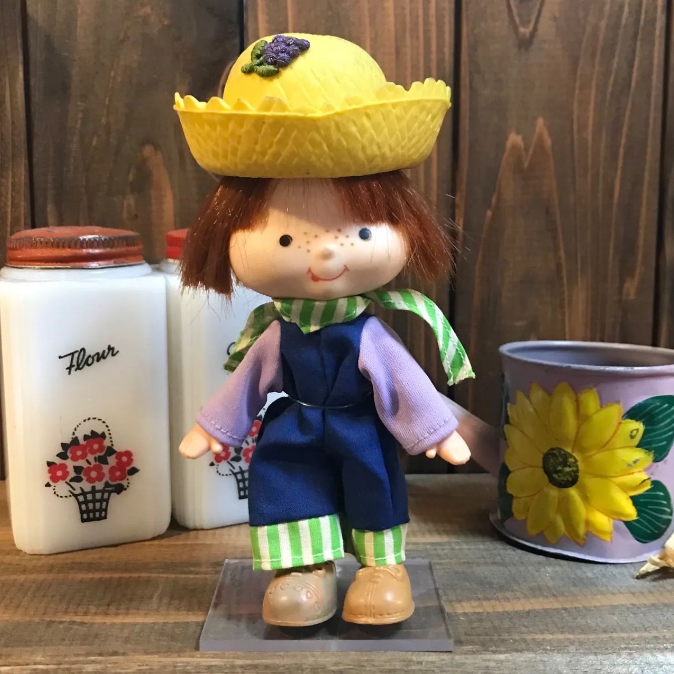 ストロベリーショートケーキ アンティーク雑貨 ドール 人形 アメキャラ