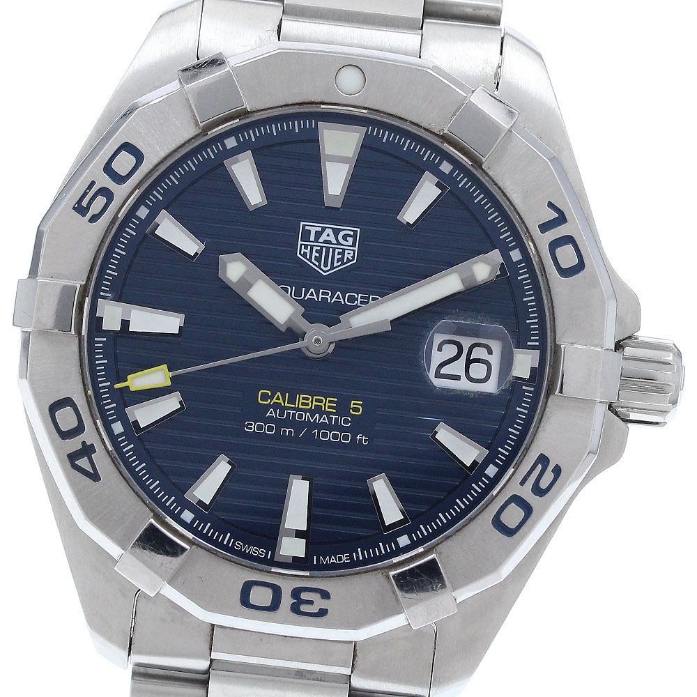 訳あり タグホイヤー TAG HEUER WBD2112.BA0928 アクアレーサー キャリバー5 デイト 自動巻き メンズ 保証書付き_936339