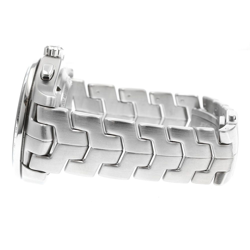  タグホイヤー TAG HEUER CJF2115-0 リンク クロノグラフ 自動巻き メンズ 保証書付き_942871 ワンポイント 自動巻き時計 腕時計(アナログ)