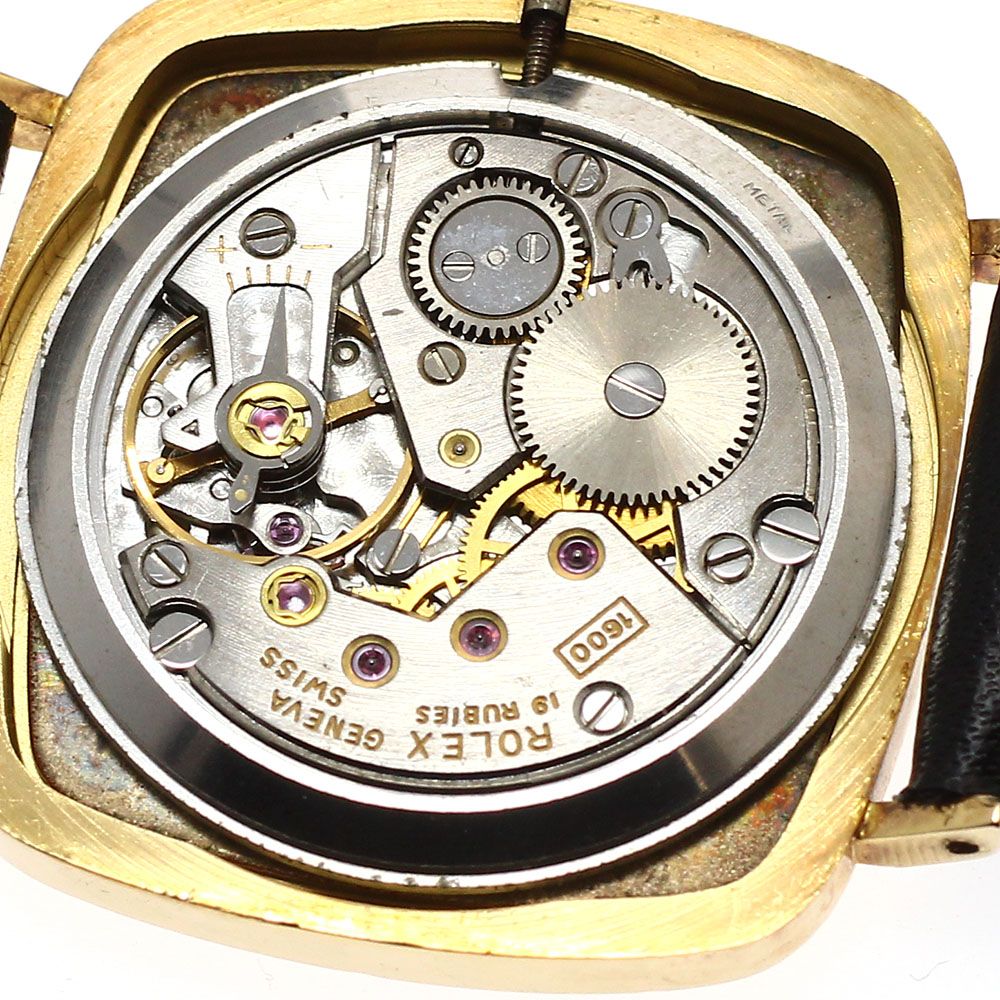 訳あり ロレックス ROLEX 4084 チェリーニ K18YG Cal.1600 手巻き