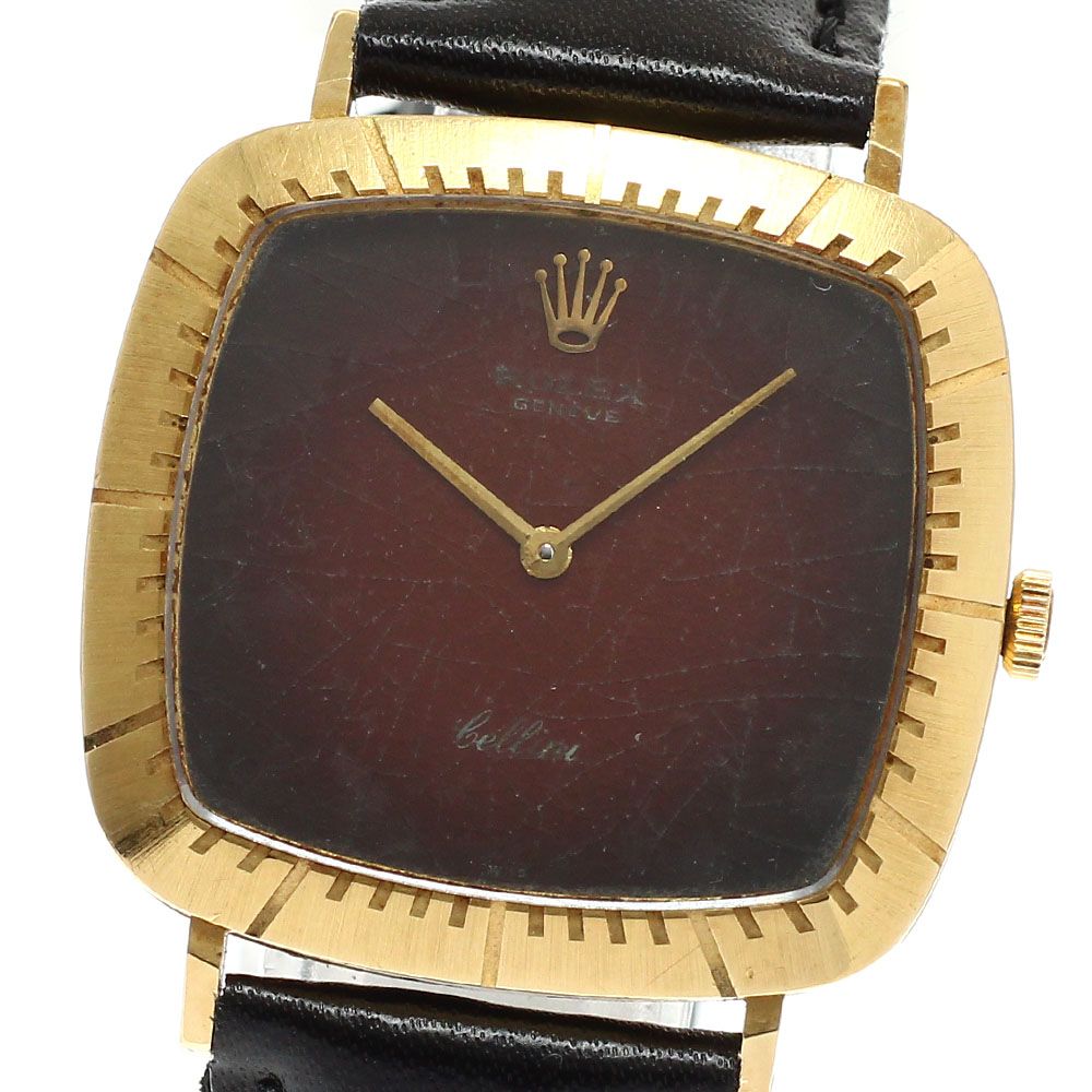 訳あり ロレックス ROLEX 4084 チェリーニ K18YG Cal.1600 手巻き