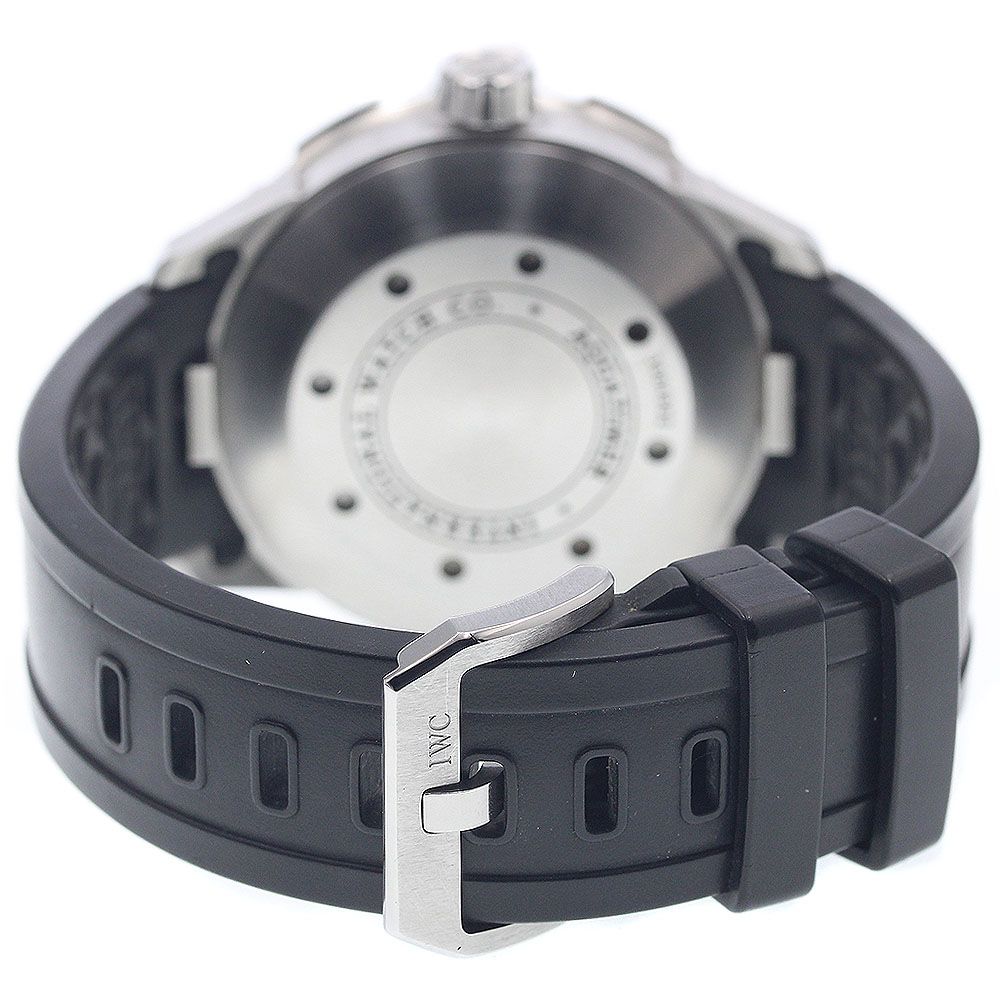  IWC IWC SCHAFFHAUSEN IW356806 アクアタイマー デイト 自動巻き メンズ 保証書付き_943681 カーキ系 自動巻き時計 腕時計(アナログ)