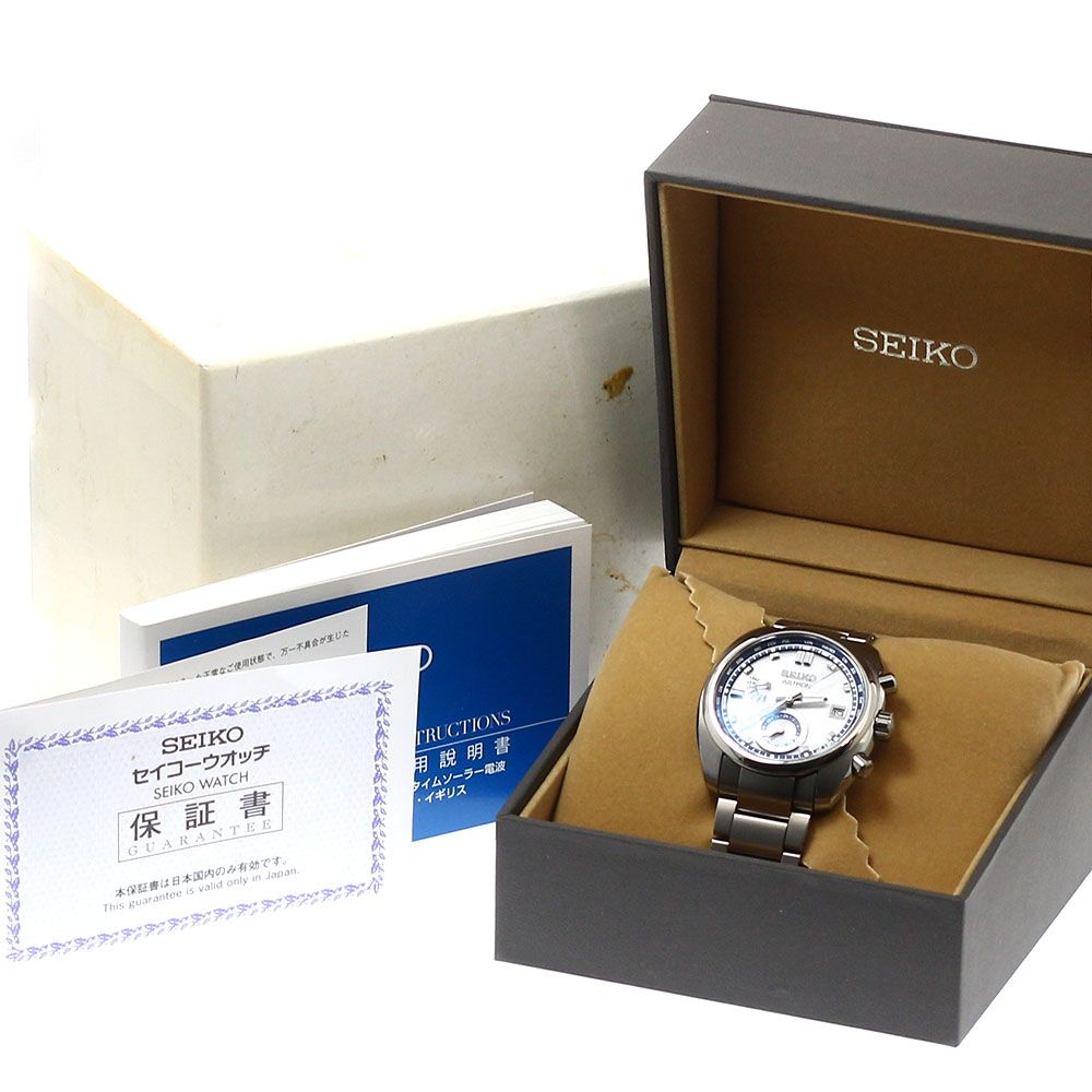 セイコー SEIKO SBXY001/8B63-A0AZ1 アストロン 創業140周年記念限定モデル 国内限定600本 ソーラー電波 メンズ 良品 箱・保証書付_944047