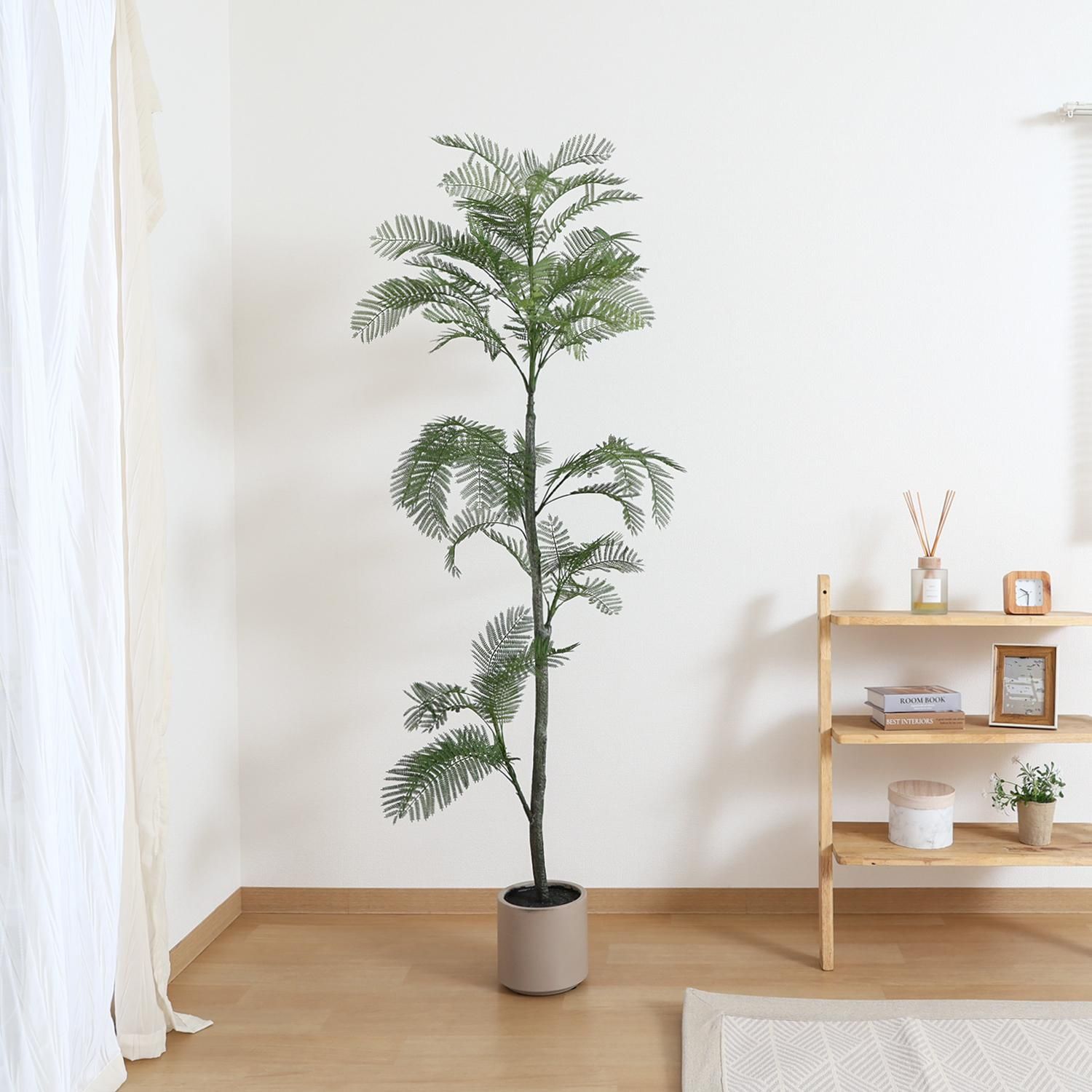 ♪フェイクグリーン ジャカランダ ［160cm］ 観葉植物 【公式通販】