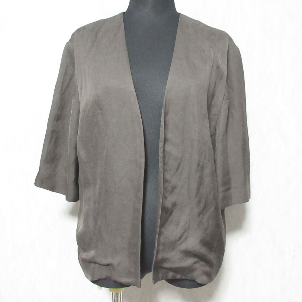 Conte コンテ ハーフスリーブ オープンフロントジャケット 良品 conte