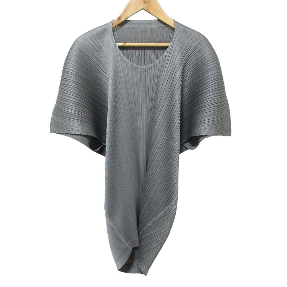 PLEATS PLEASE プリーツプリーズ イッセイミヤケ グレートップス 4 美品 24AW PLEATS PLEASE ISSEY MIYAKE プリーツプリーズ イッセイ