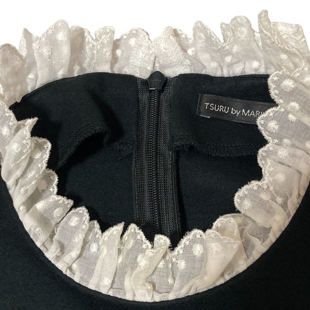 良品 24AW TSURU By MARIKO OIKAWA ツルバイマリコオイカワ Eloise レースカラー ペプラム カットソー BL-2248150 34 ホワイト レディース 古着 中古 USED 良品 TSURU By MARIKO OIKAWA ツルバイマリコオイカワ Eloise ペプラム