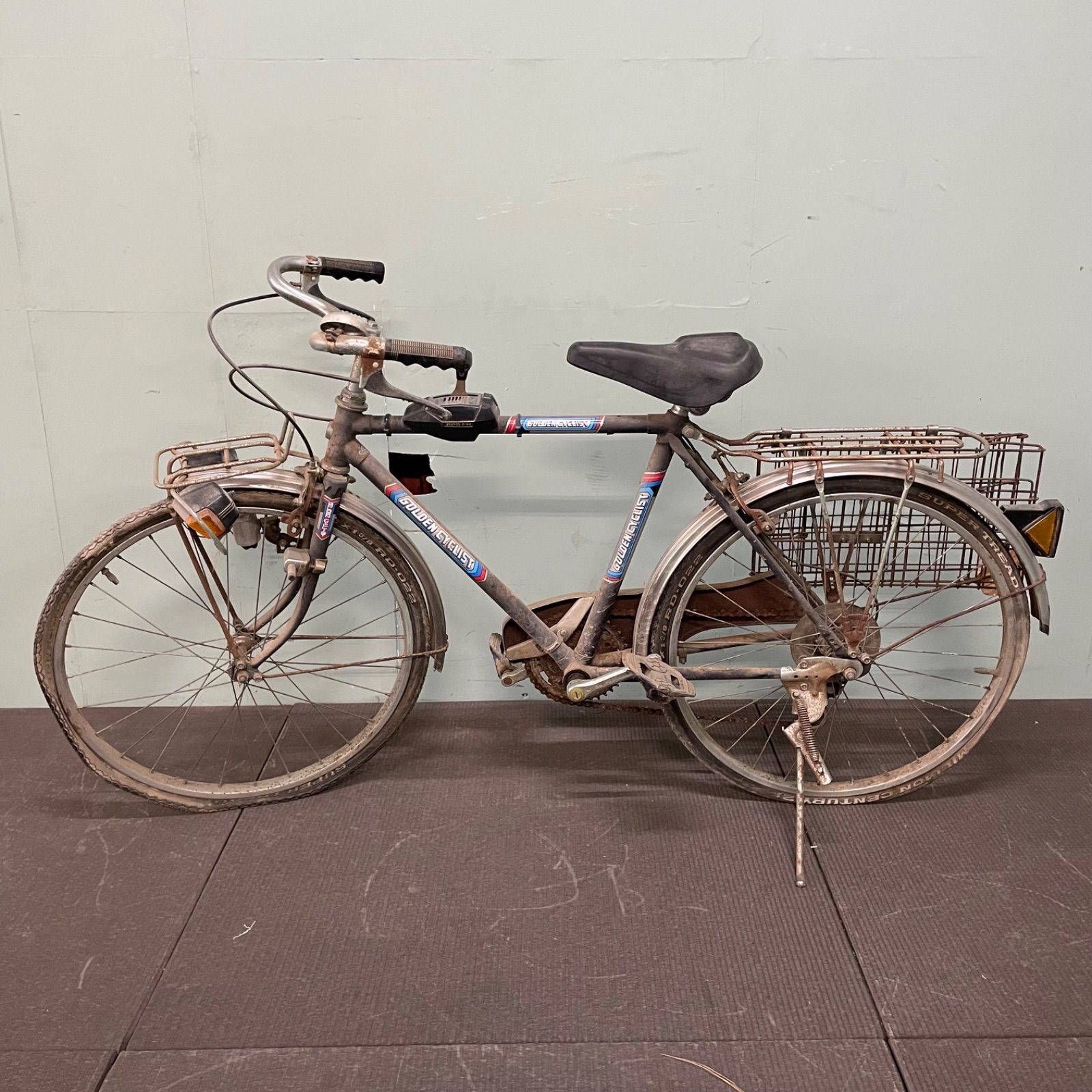 ♭ スーパーカー 自転車 5速 GOLDENCYCLIST 当時物 昭和レトロ