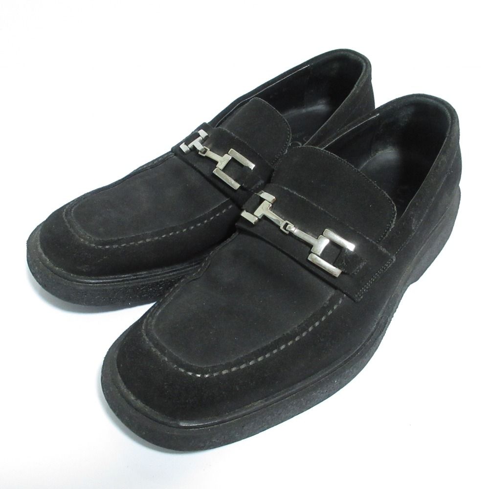 良品 トムフォード期 GUCCI グッチ ラバーソール ホースビット