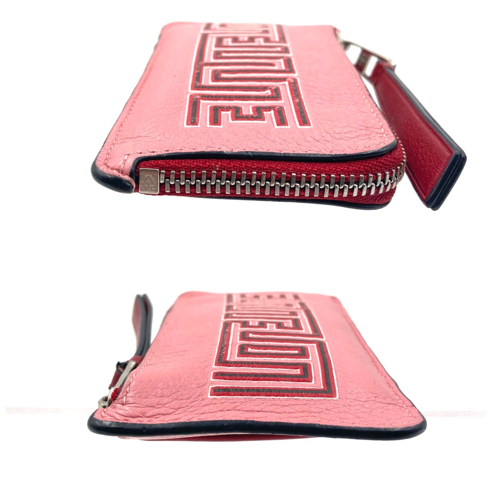 □美品□稀少ライン□LOEWE ロエベ MAZE メイズ フラグメントケース 