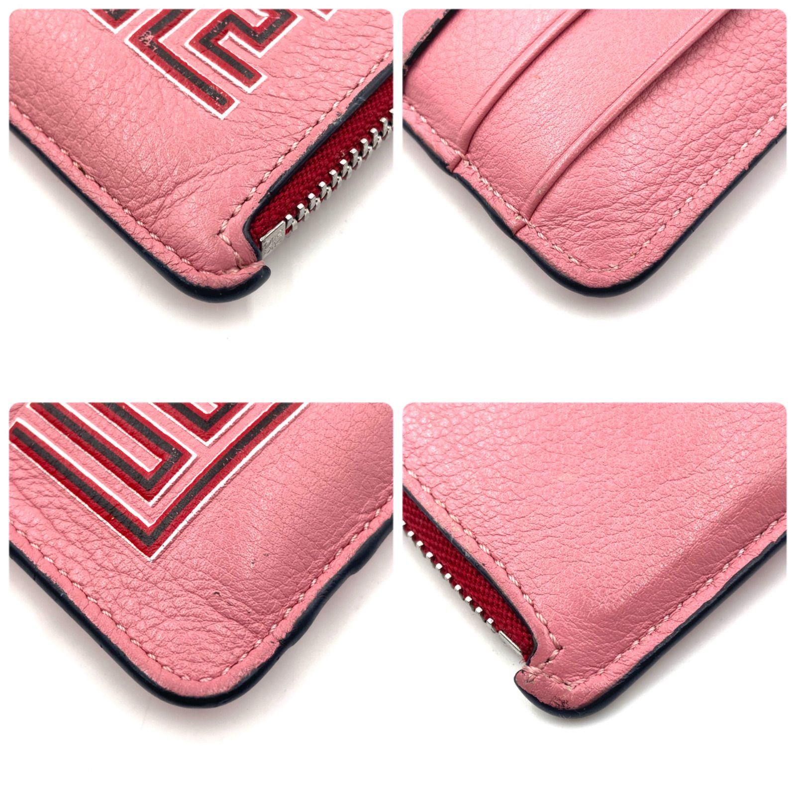 □美品□稀少ライン□LOEWE ロエベ MAZE メイズ フラグメントケース 