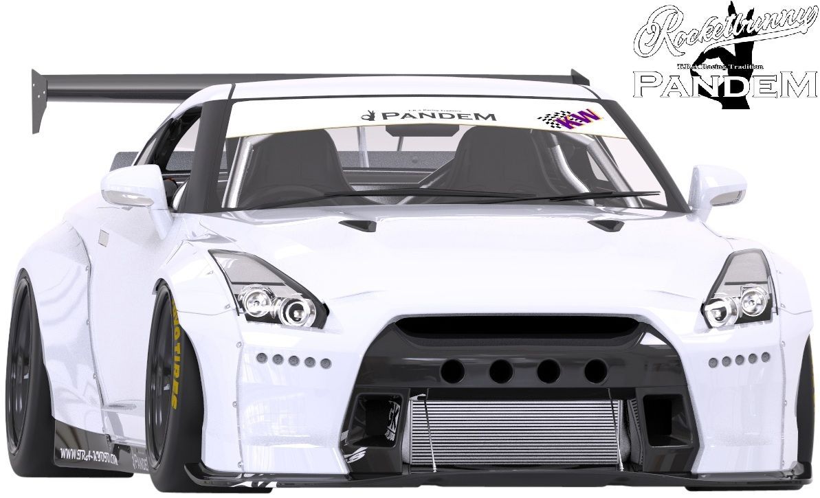 PANDEM NISSAN R35 GT-R | TOKYO, JAPAN | #TOYOTIRES | [4K60] 【M's