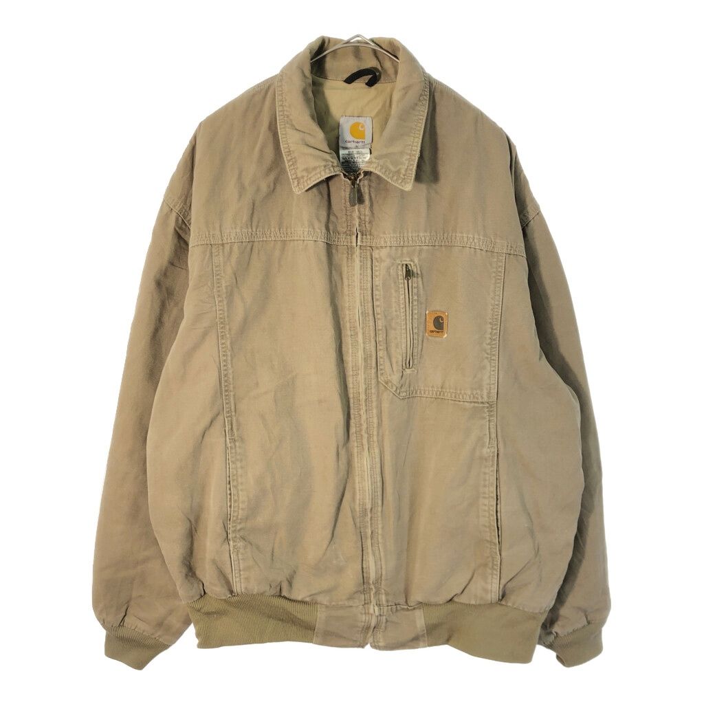 00年代 Carhartt カーハート ダックワークジャケット ブラウン(メンズ