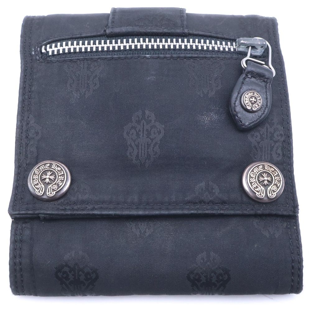 CHROME HEARTS (クロムハーツ) 3 FOLD LARGE NYLON WALLET 3フォールド