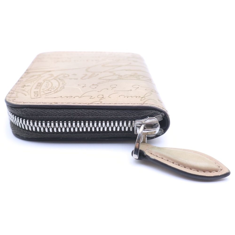 Berluti (ベルルッティ) カリグラフィ ワパ スクリットレザー ラウンド