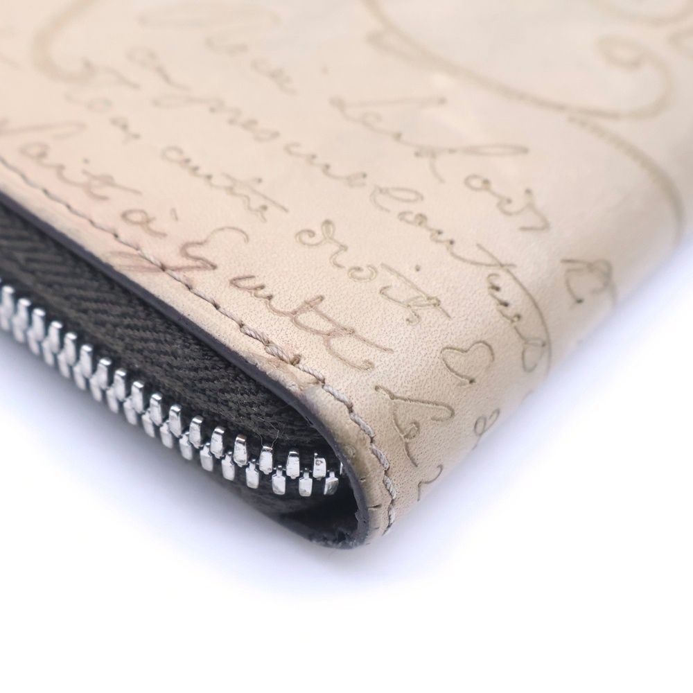 Berluti (ベルルッティ) カリグラフィ ワパ スクリットレザー ラウンド