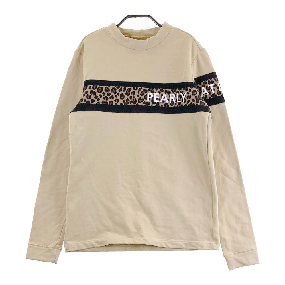 PEARLY GATES長袖モックネックシャツヒョウ柄サイズ２