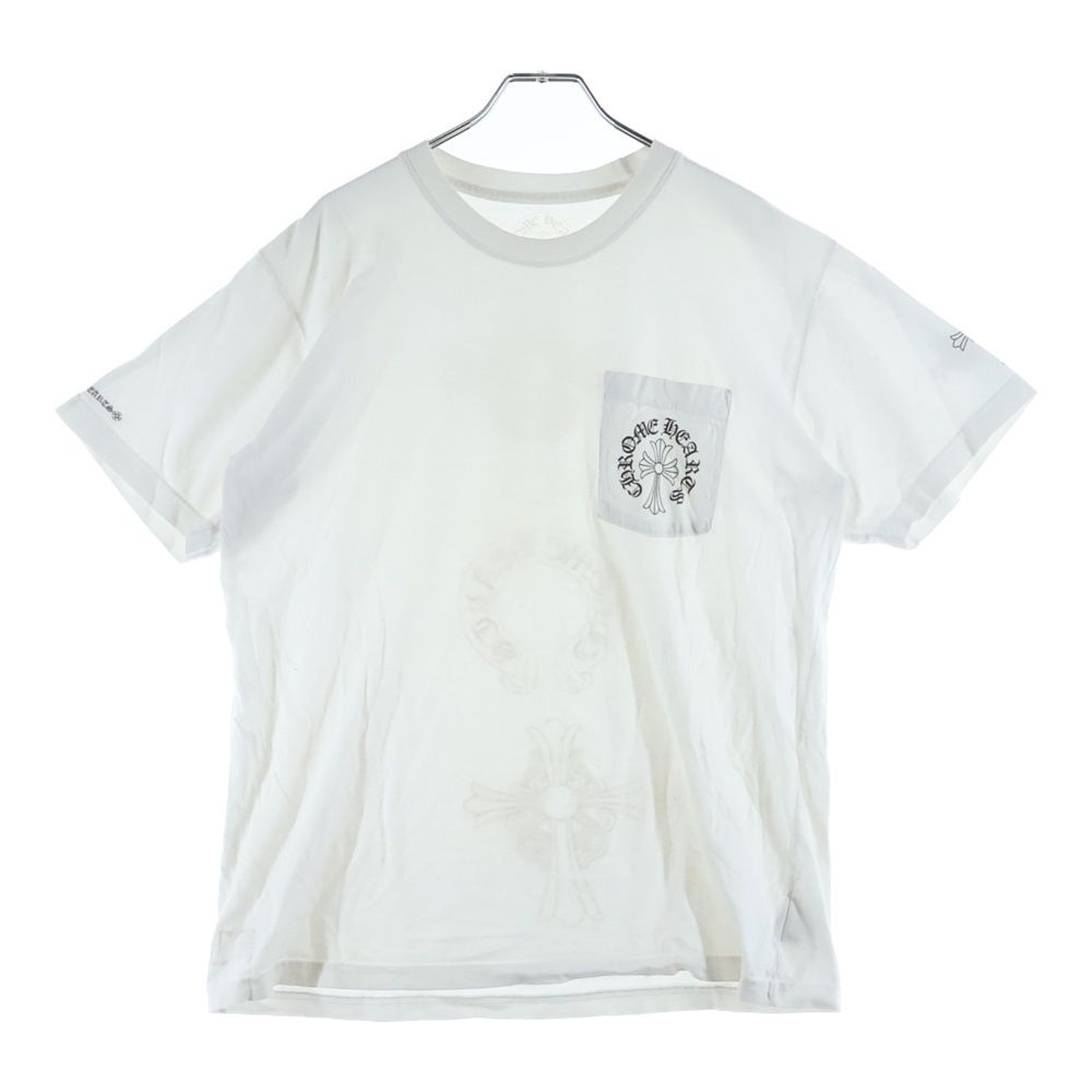 CHROME HEARTS (クロムハーツ) バック3モチーフ ホースシュー 半袖T 