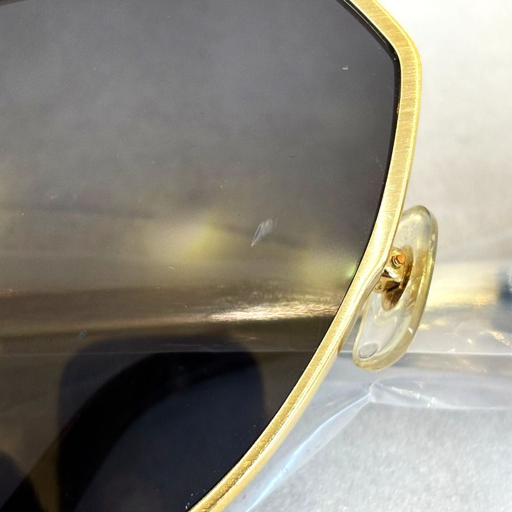 良品 Cartier カルティエ ティアドロップ サングラス CT0101S ゴールド