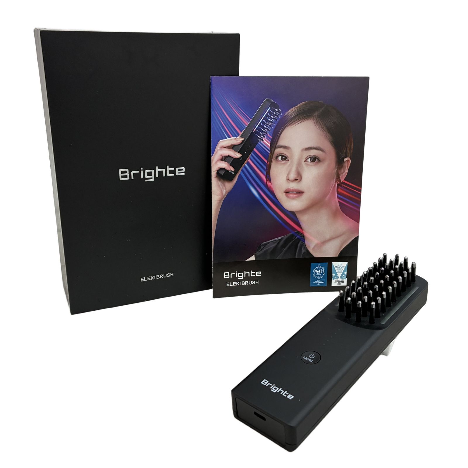 Brighte BRT-FS145B 美顔器 ELEKI BRUSH エレキブラシ 頭皮ケア 家庭用