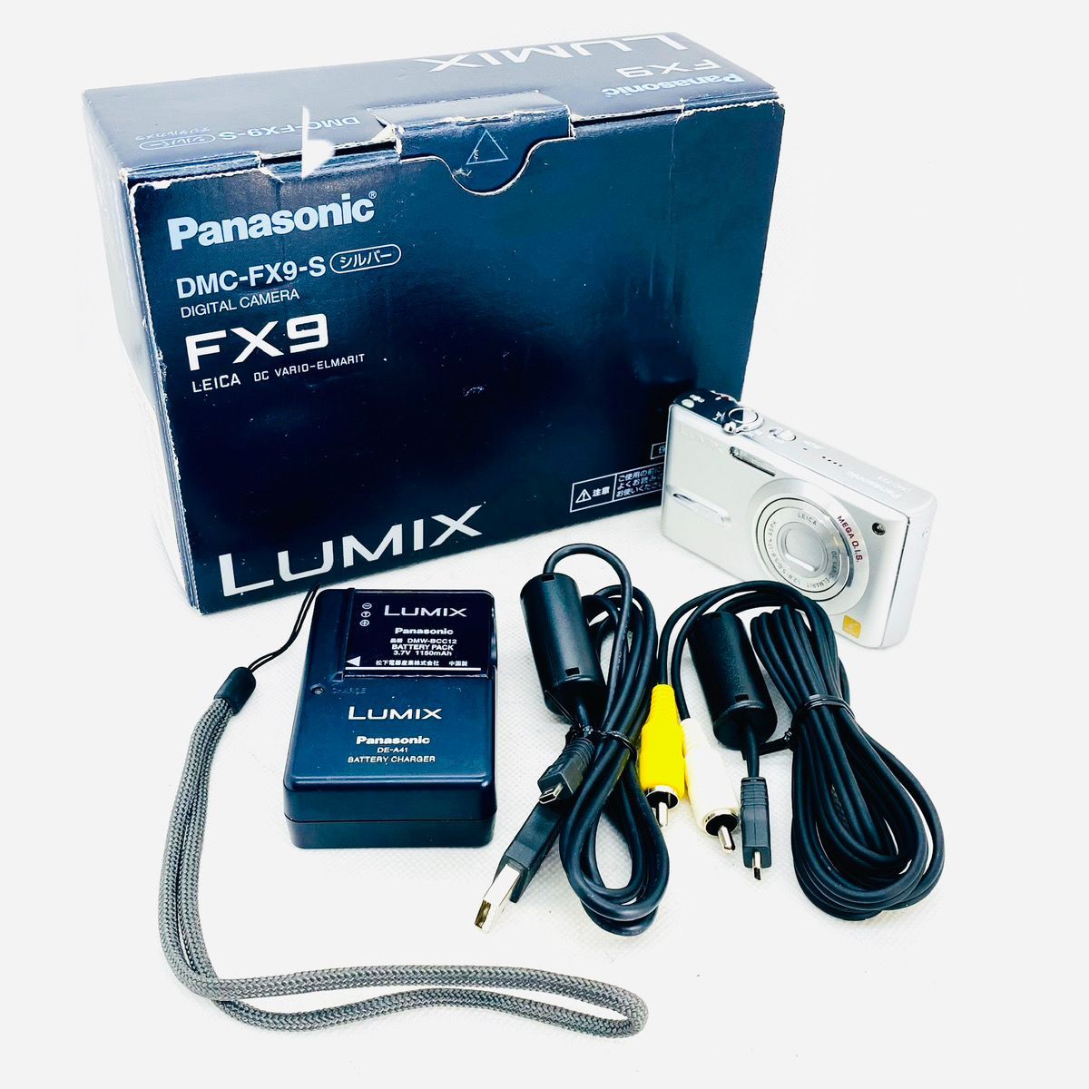 ネットショッピング Panasonic LUMIX DMC-FX9 デジカメ 動作確認済み 