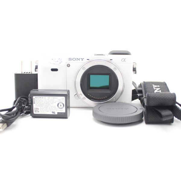 ショット数286！□ほぼ新品□ SONY ミラーレス一眼 α6000 ボディ
