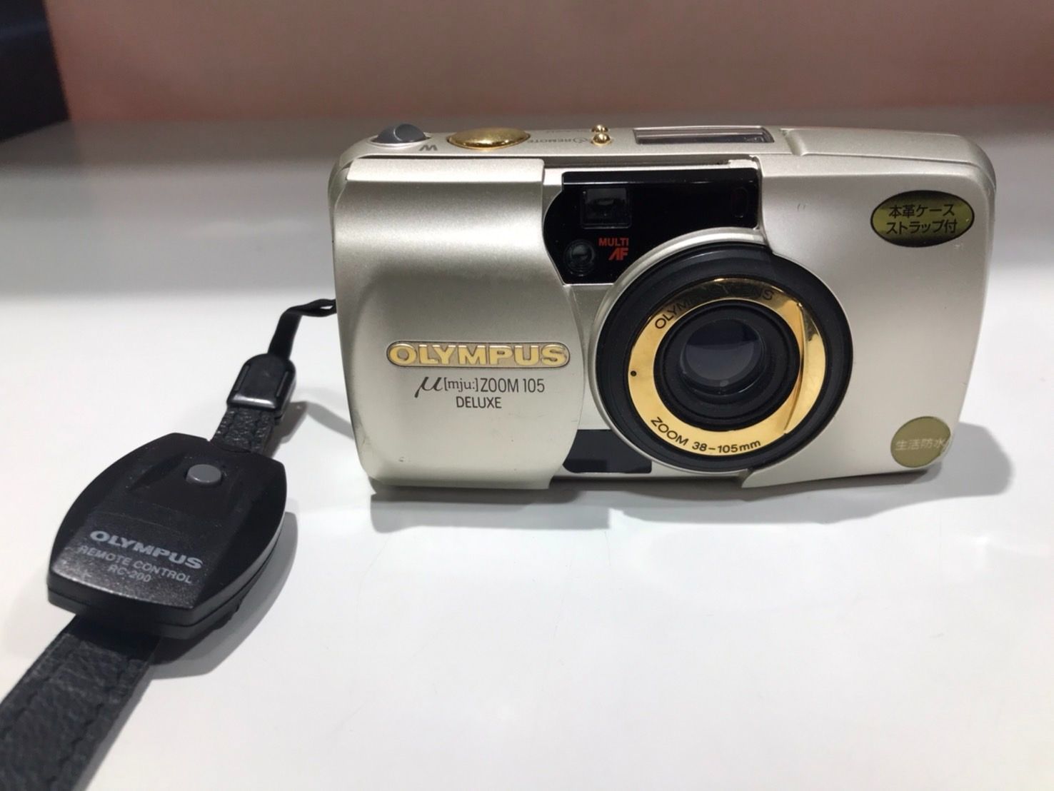 未チェックジャンク扱い OLYMPUS コンパクトフィルムカメラ μZOOM105DX