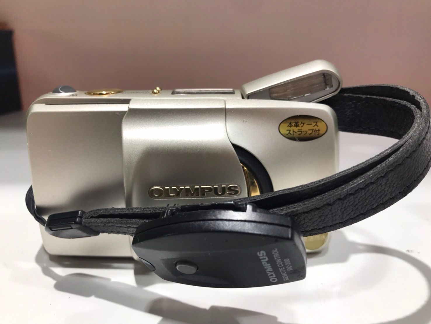 未チェックジャンク扱い OLYMPUS コンパクトフィルムカメラ μZOOM105DX