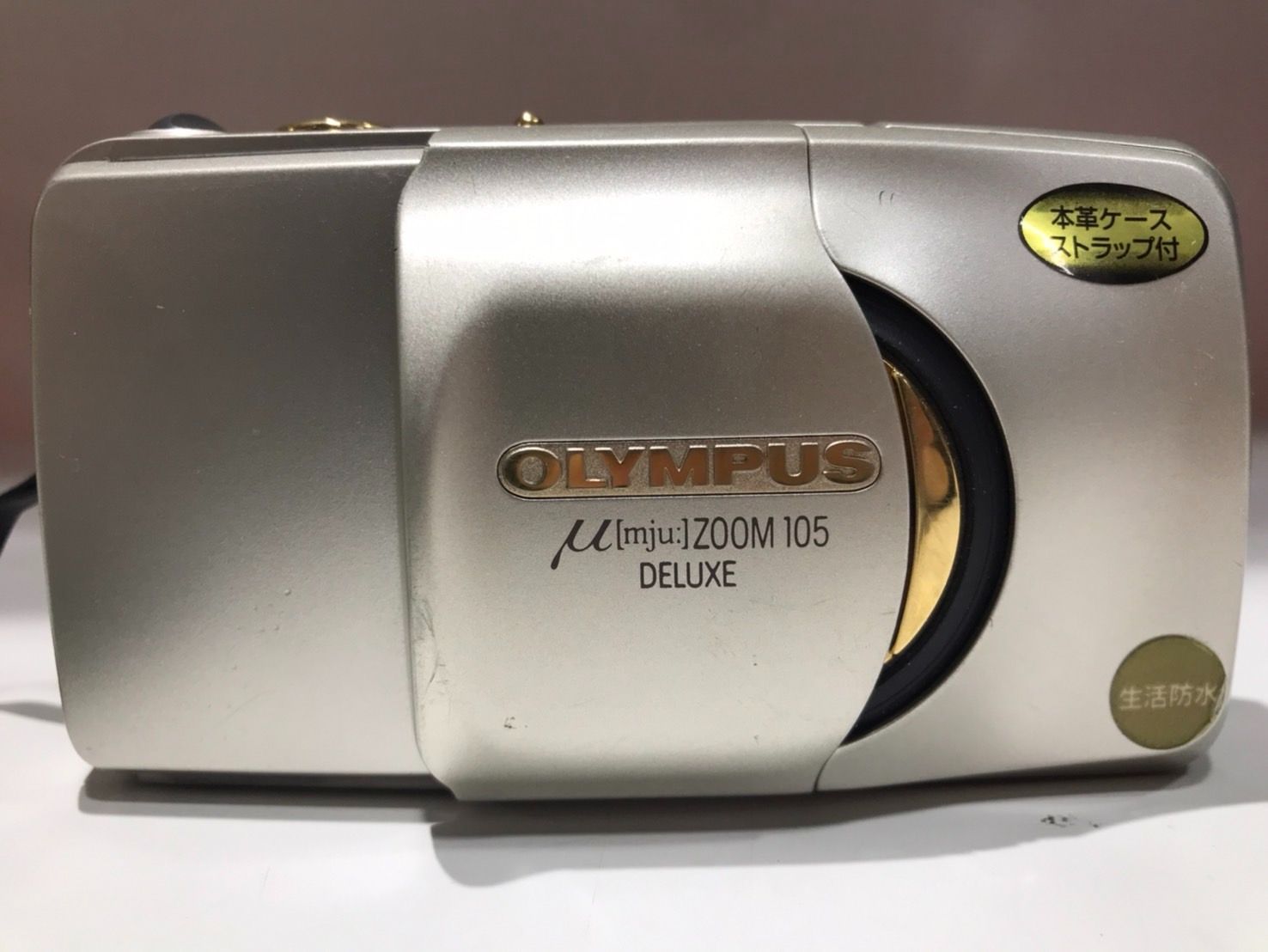 未チェックジャンク扱い OLYMPUS コンパクトフィルムカメラ μZOOM105DX