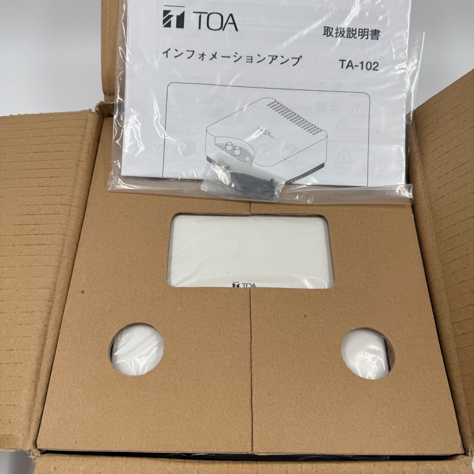 新品✨TOA 簡易型アンプ 10W TA-102 - メルカリ