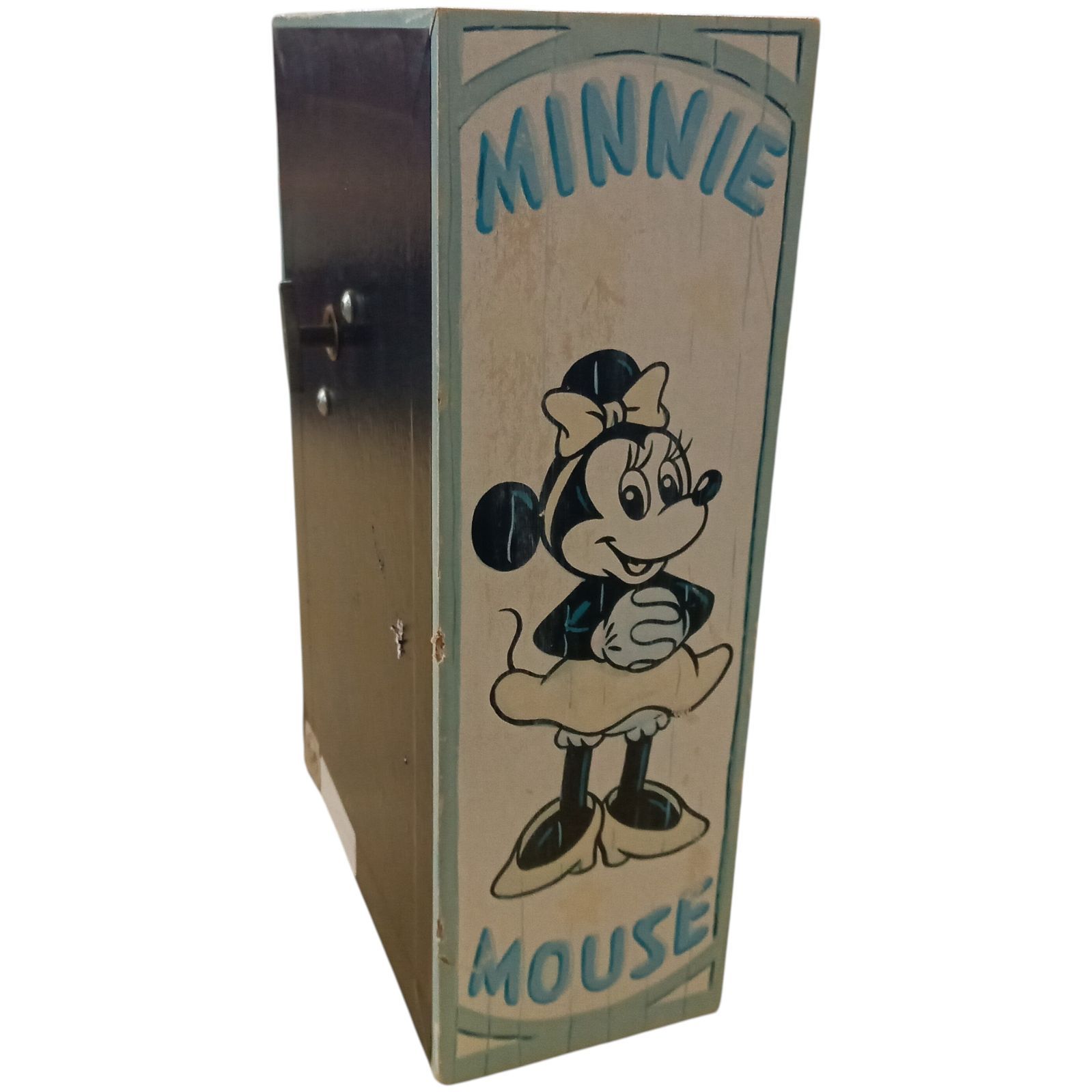 X03033 オルゴール Disney 希少 昭和レトロ ミッキーマウス ミニー