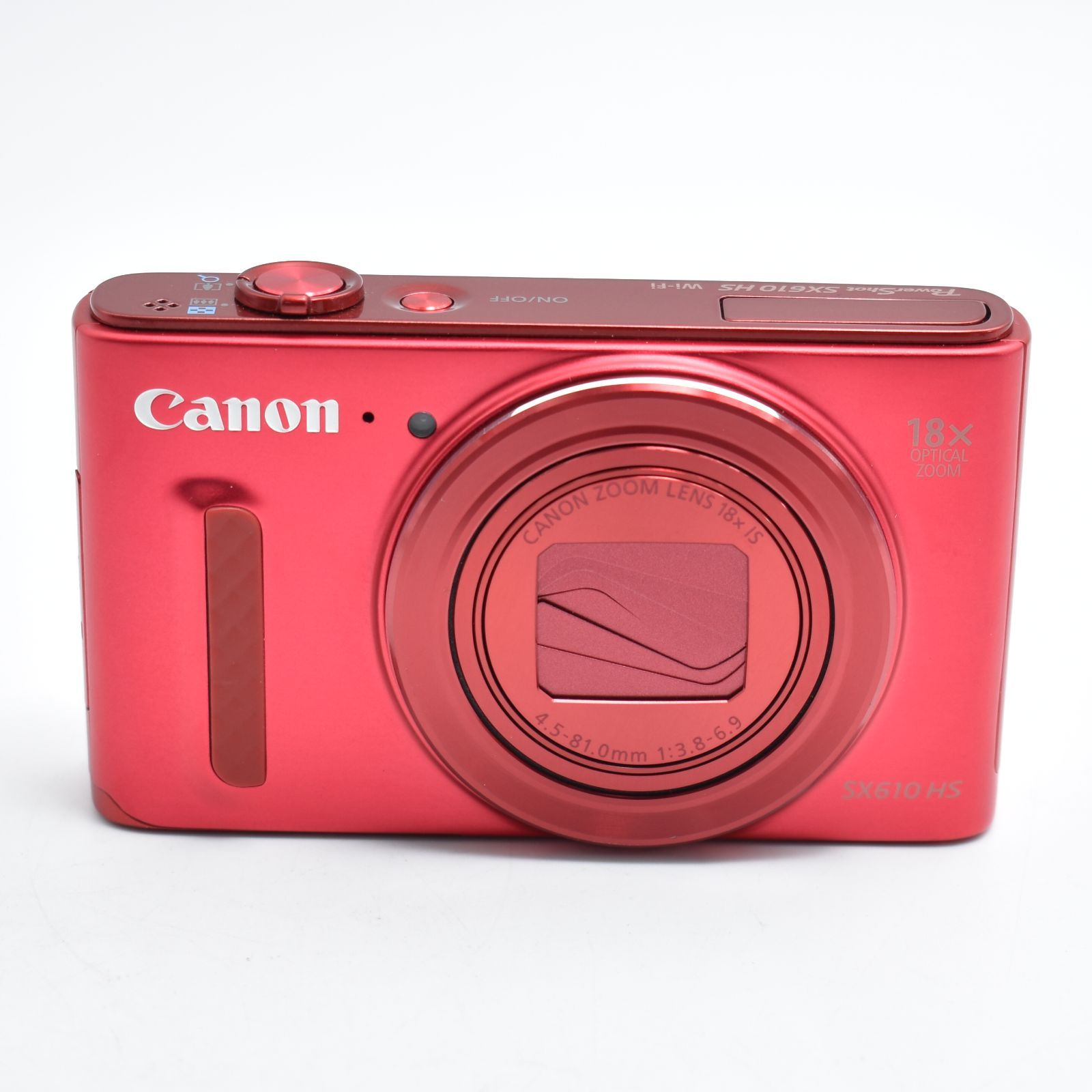 B#11331 Canon デジタルカメラ PowerShot SX610 HS レッド 光学18倍