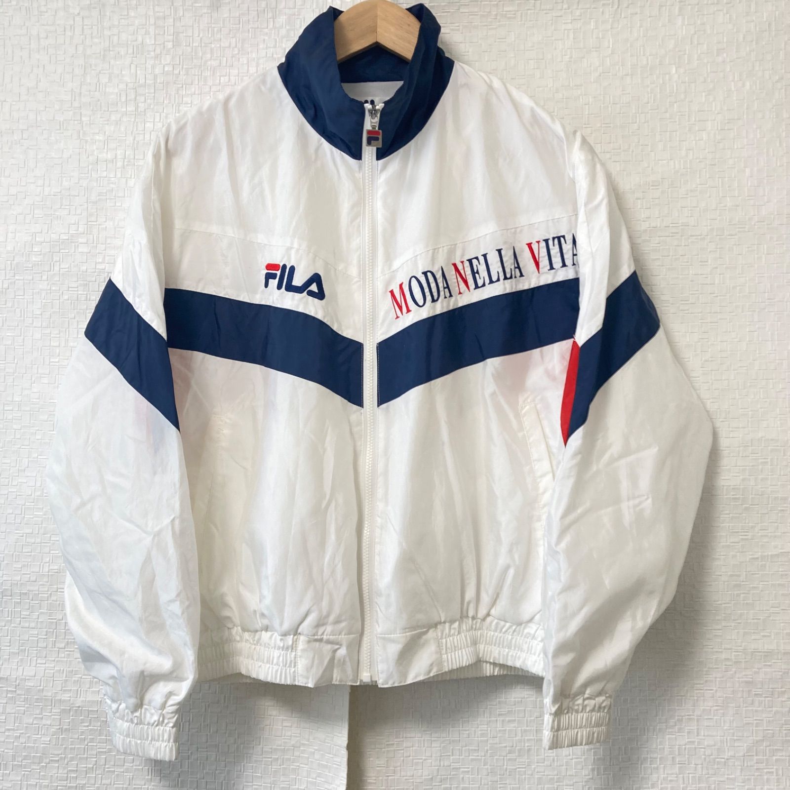80s！90s！ヴィンテージ◎ (^w^)b FILA フィラ ジップアップ ブルゾン