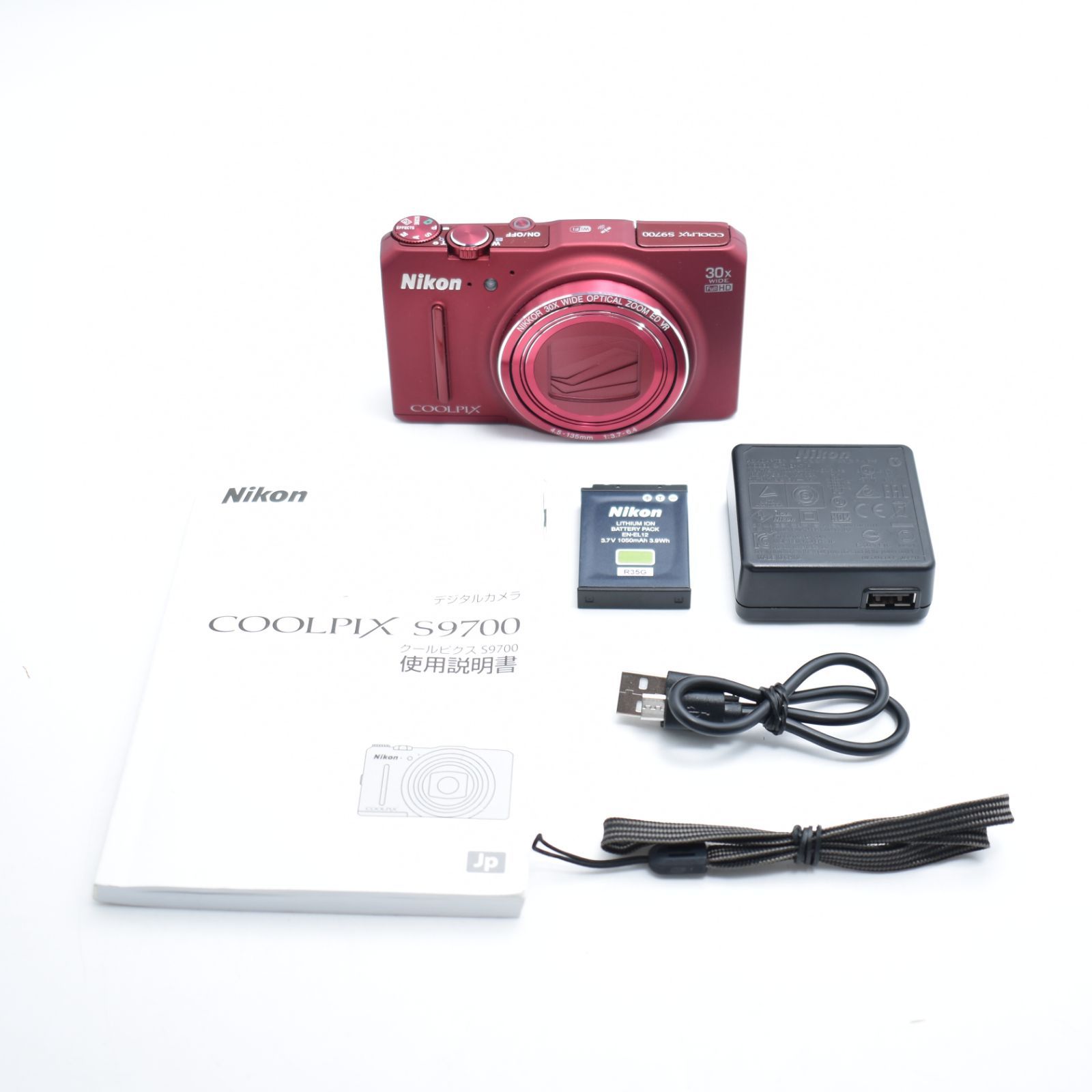 B#11323 Nikon デジタルカメラ S9700 光学30倍 1605万画素 