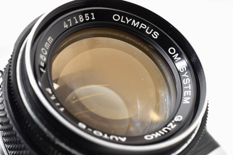 カメラ 【実用品】Olympus オリンパス OM-1 シルバー / OM-SYSTEM G