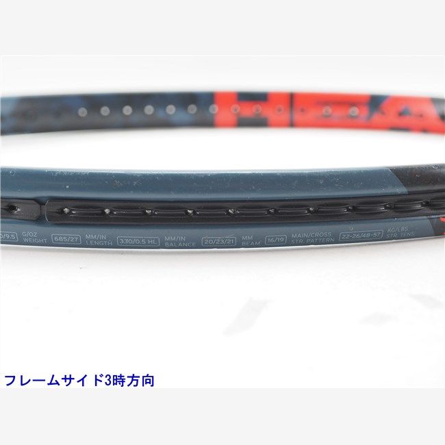 中古 テニスラケット ヘッド グラフィン 360 ラジカル MP ライト 2019