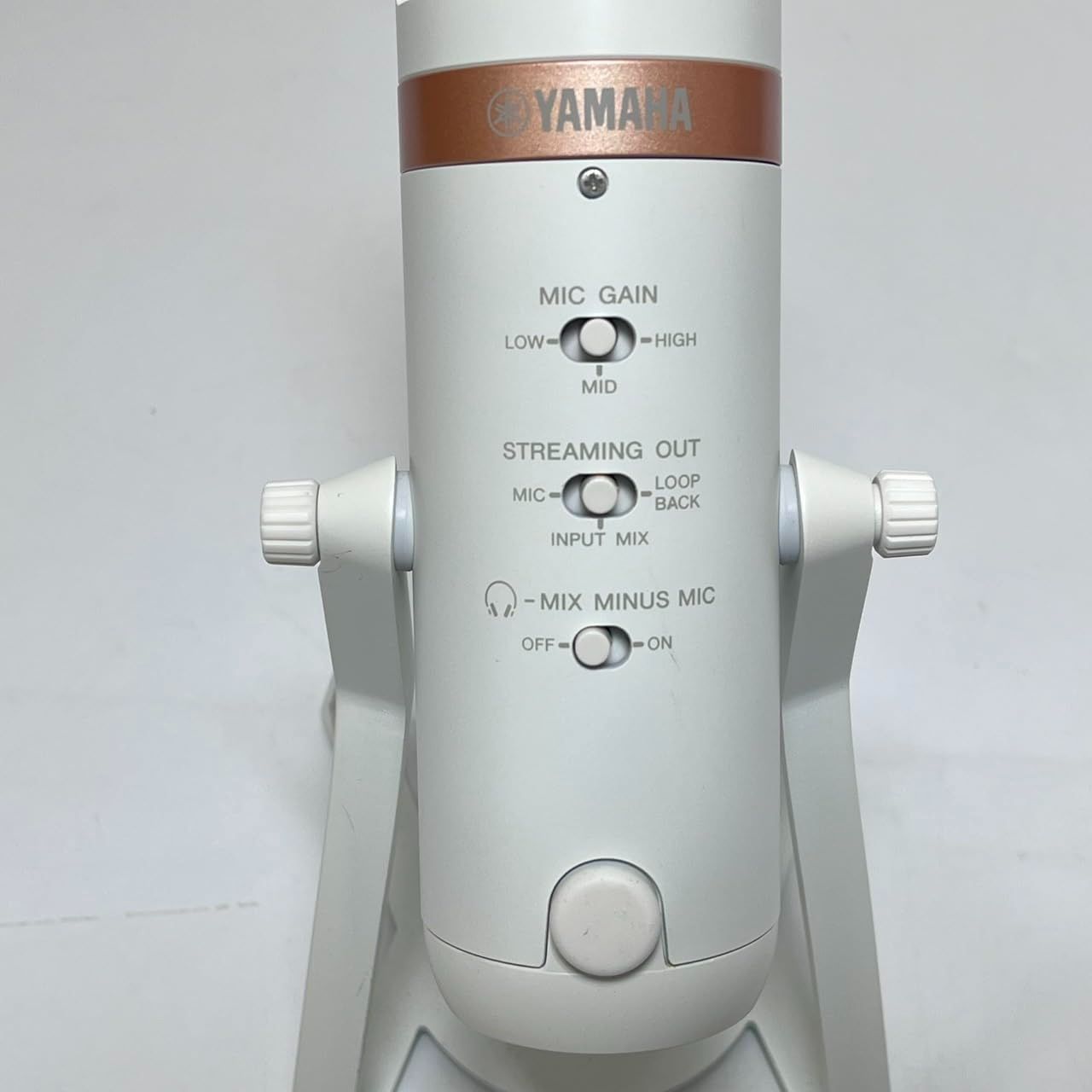 YAMAHA ホワイト AG01 W Yamaha AG01 Live Streaming Microphone 