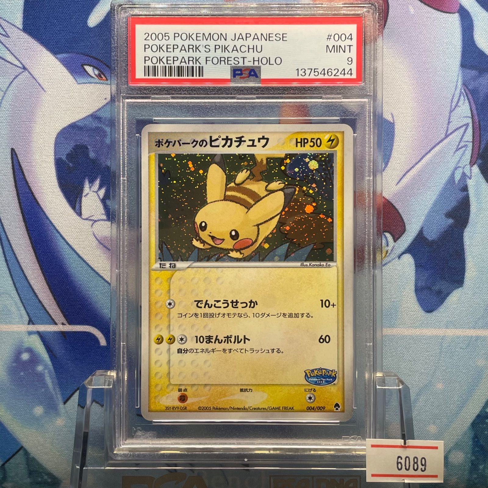 PSA9 ポケパークのピカチュウ PCG ポケパークプレミアムファイル 004
