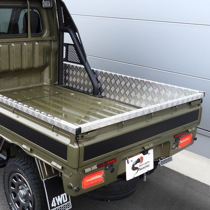スバル サンバー トラック S500J S510J あおり アルミ 縞板 パネル 3P 
