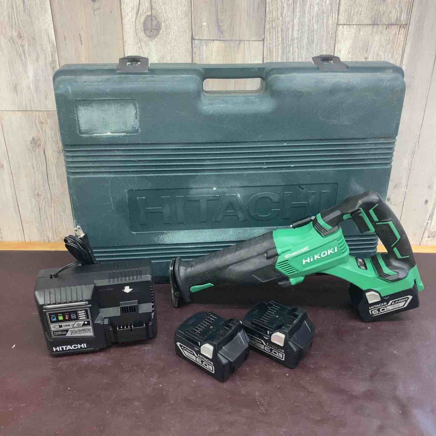 中古品】 ハイコーキ(HIKOKI ※旧:日立工機) コードレスセーバーソー 