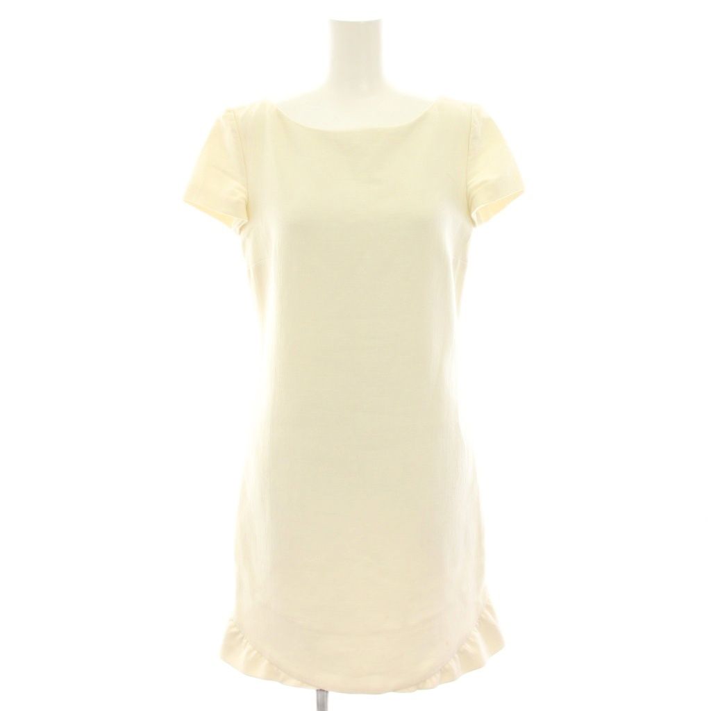 エミリオプッチ EMILIO PUCCI ワンピース ウール 絹 シルク混 38 白