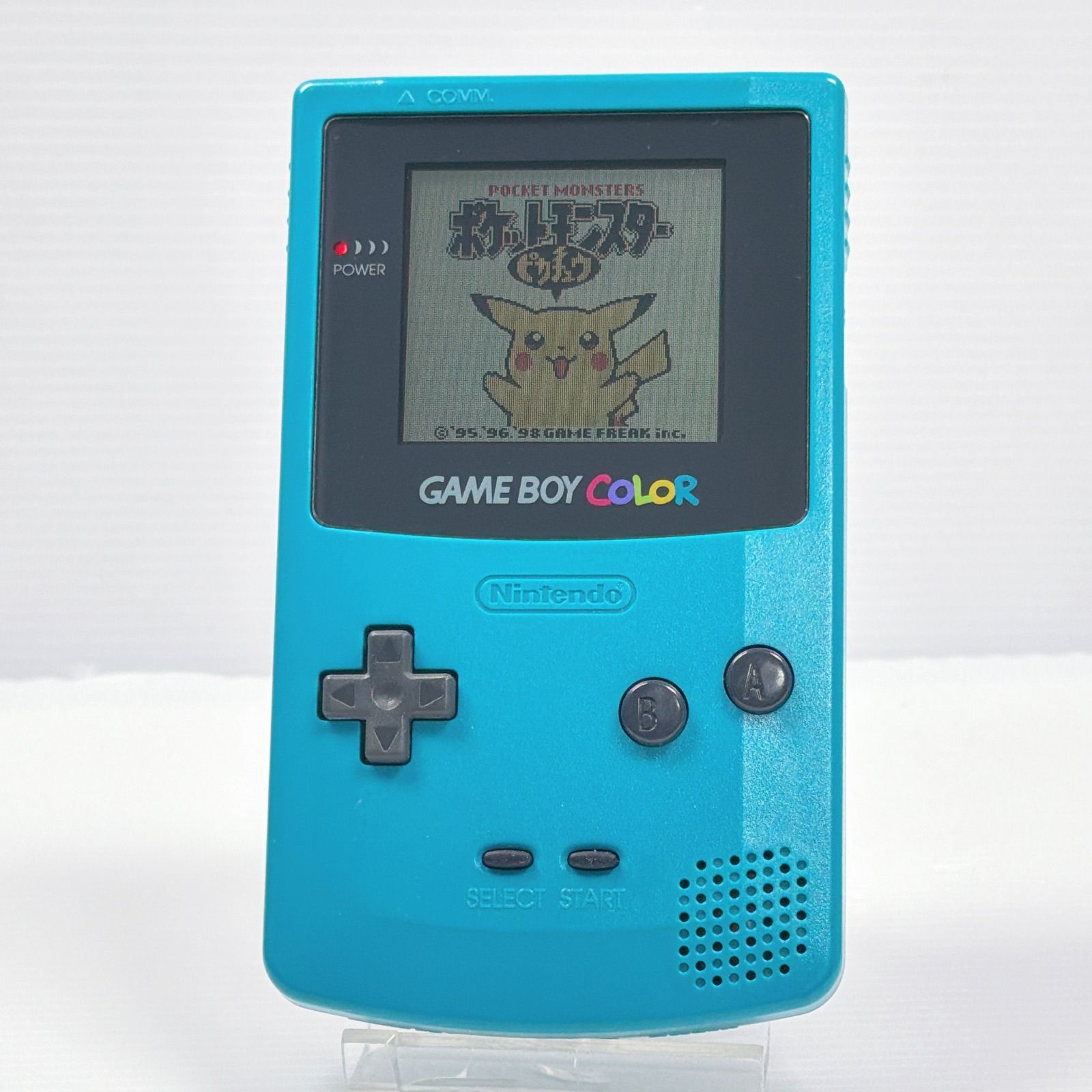 美品 ゲームボーイカラーブルー 動作確認済み ポケットモンスター