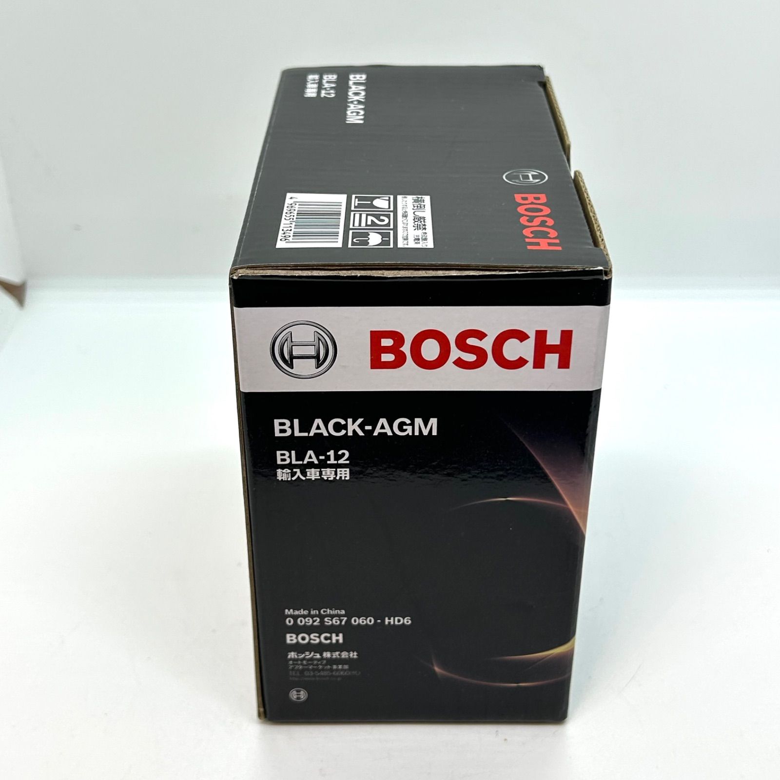 未使用品 BOSCH バッテリー BLA-12 ボッシュ 輸入車用 - メルカリ