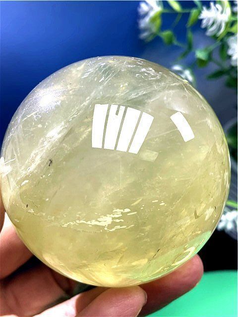  AAA級 金運UP 天然シトリン丸玉B89D1|283D16A キッズアクセサリー 置物 インテリア小物