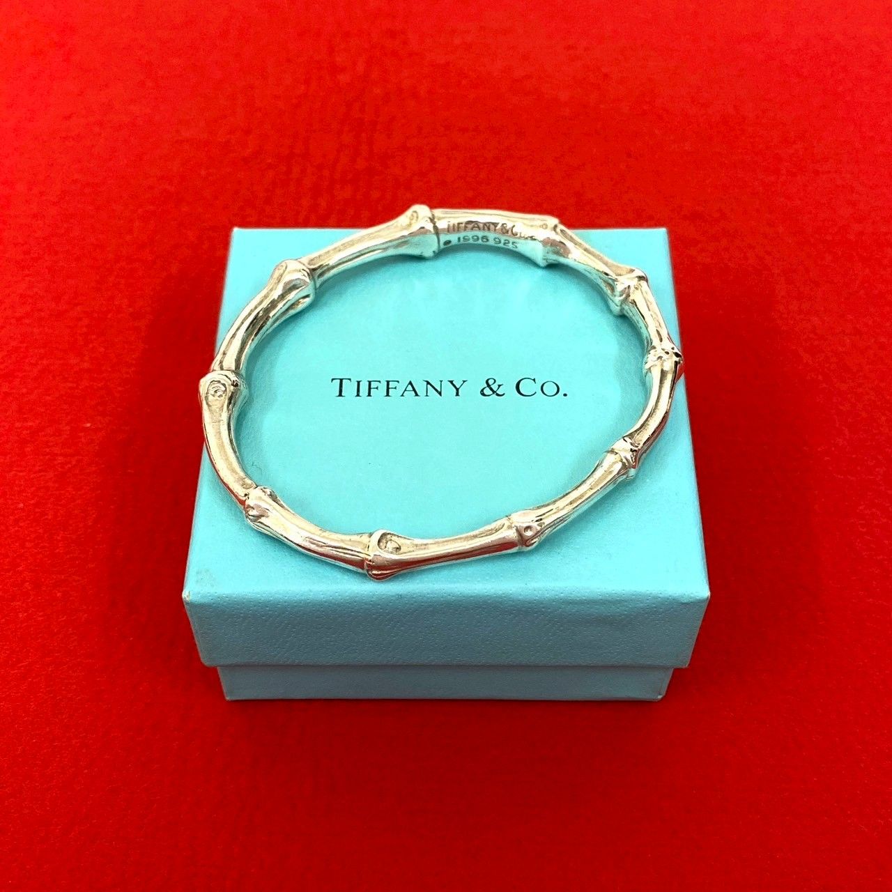 極 美品 希少品 TIFFANY&Co. ティファニー バンブー ブレスレット
