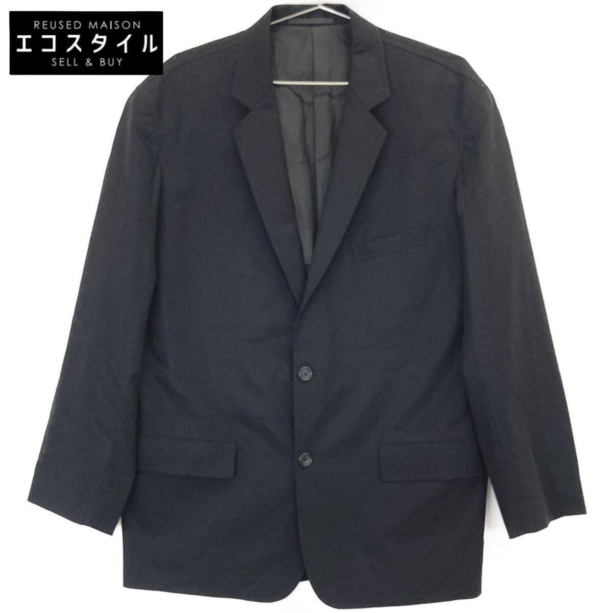 Graphpaper グラフペーパー GM253-20046B ﾌﾞﾗｯｸ Wooly Cotton Twill 