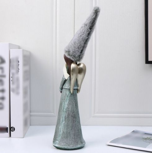  マペットの花の妖精少女エルフ天使の飾り人形 ミニ装飾品 置物 インテリア小物