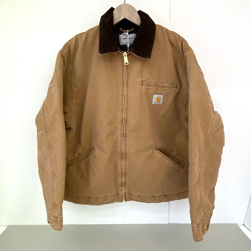 圧巻のオシャレ 90s カーハート サンタフェジャケット 2XL ブラウン 革