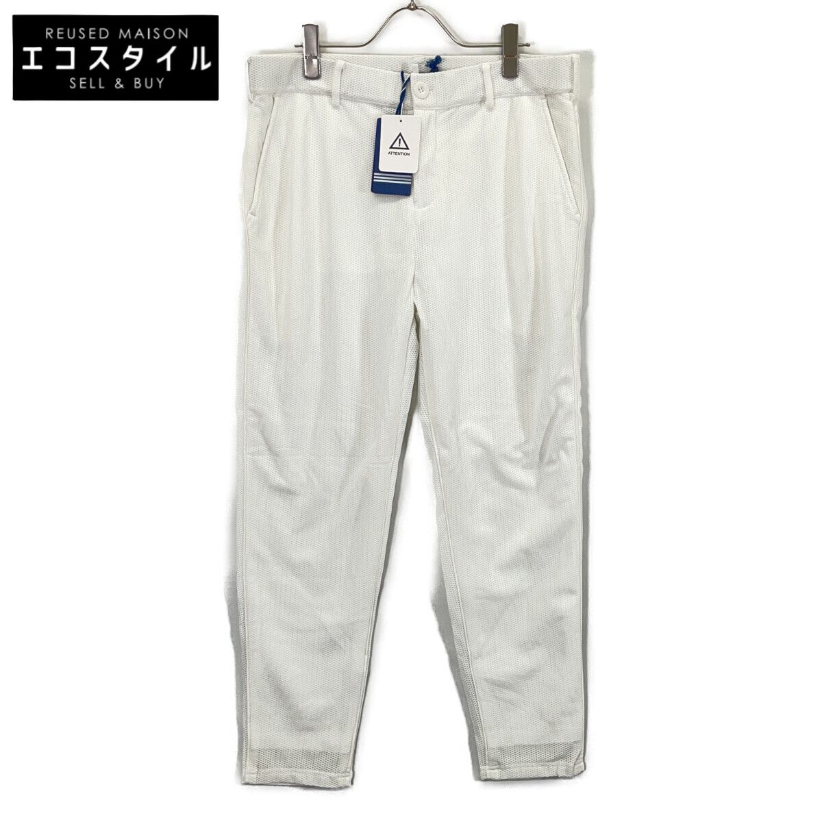 muta ムータ 【ﾑｰﾀﾏﾘﾝ】MMBC-190815-WH ﾎﾜｲﾄ ｺﾞﾙﾌﾒｯｼｭﾊﾟﾝﾂ 6 - メルカリ