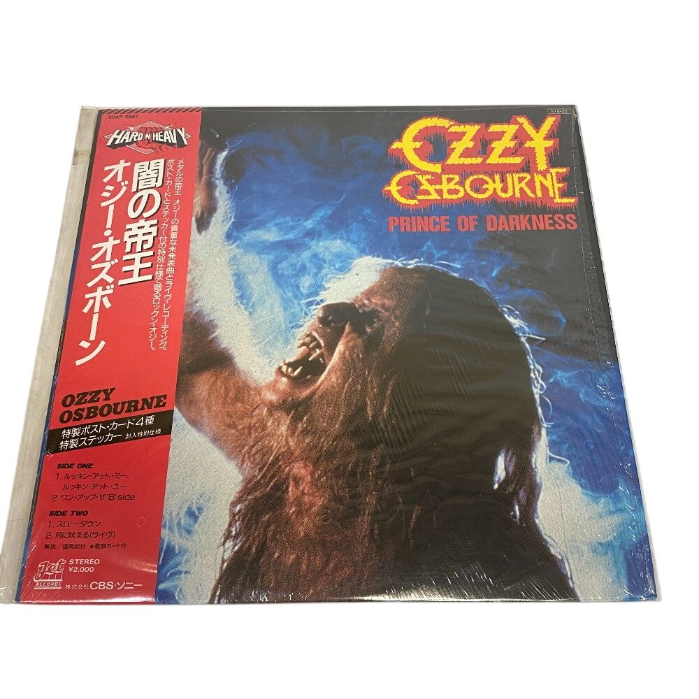 オジー・オズボーン OZZY OSBOURNE 公式 闇の帝王 ポストカード付